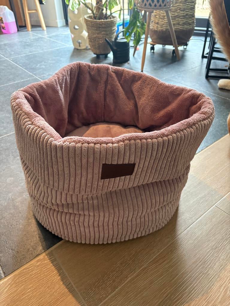 Hondenmand of kattenmand roze, Dieren en Toebehoren, Ophalen, Nieuw, Stof