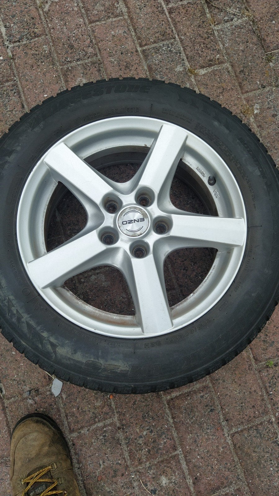 jantes alu plus pneus hiver en 16, Auto-onderdelen, Ophalen