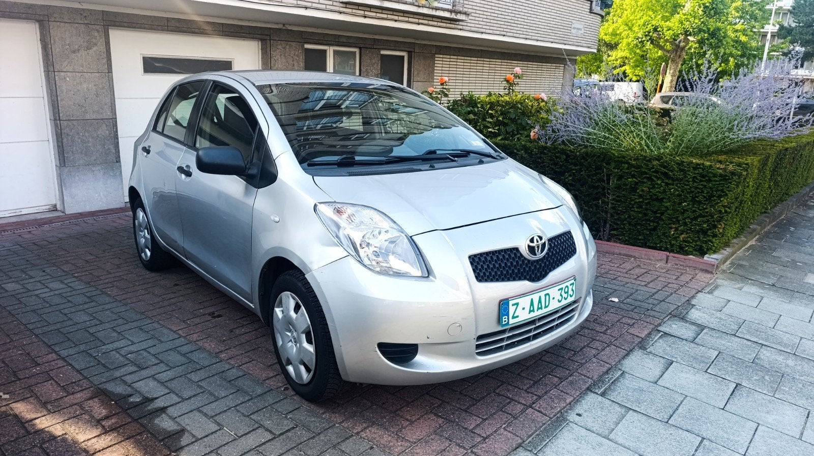 Toyota Yaris 1.0E Manuel 2006 166000km prête à immatriculé !, Argent ou Gris, Achat, 998 cm³, Entreprise