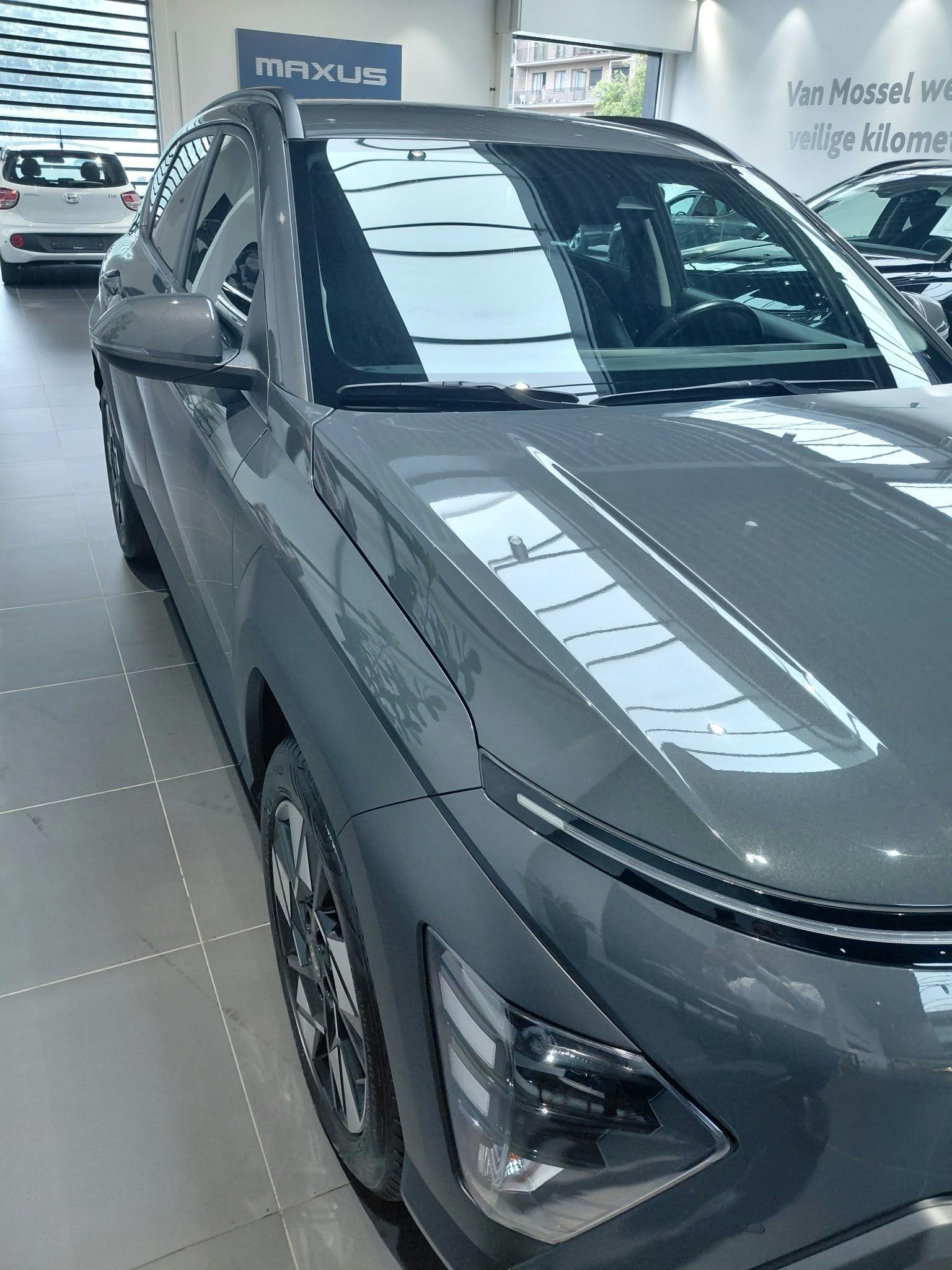 Hyundai KONA 1.6 GDi Hybrid Feel 6-DCT (automatique), Autos, Hyundai, Argent ou Gris, 139 ch, Entreprise, 5 portes