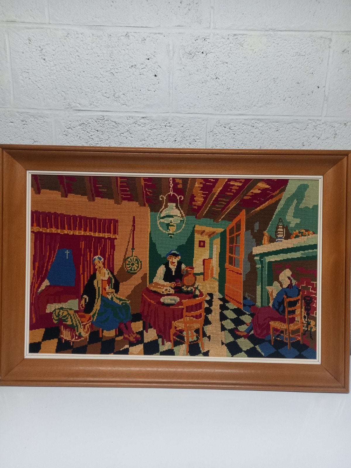 Tapisserie canevas, Enlèvement