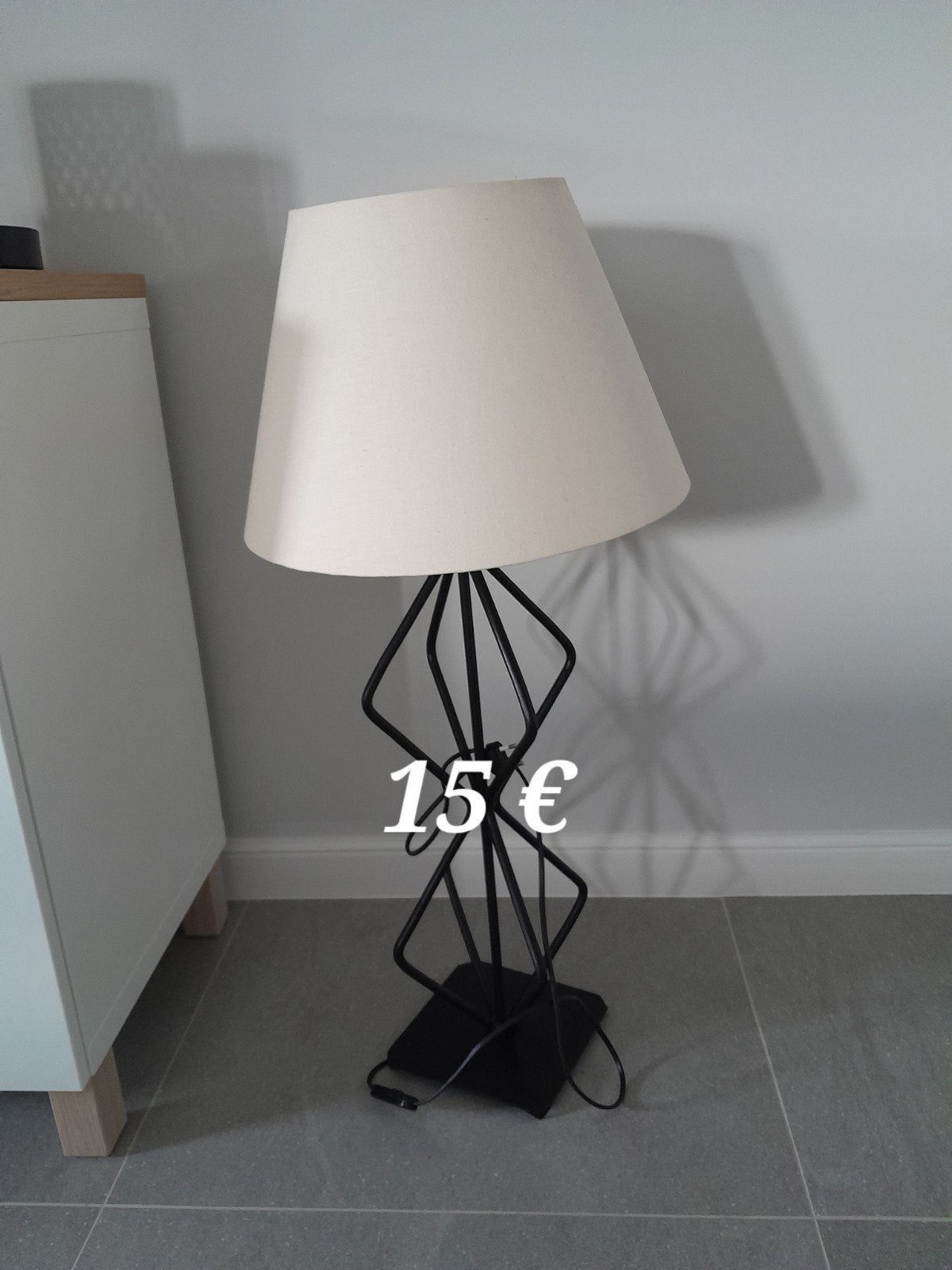 lampadaire en fer forge, Maison & Meubles, Lampes | Lampadaires, Enlèvement