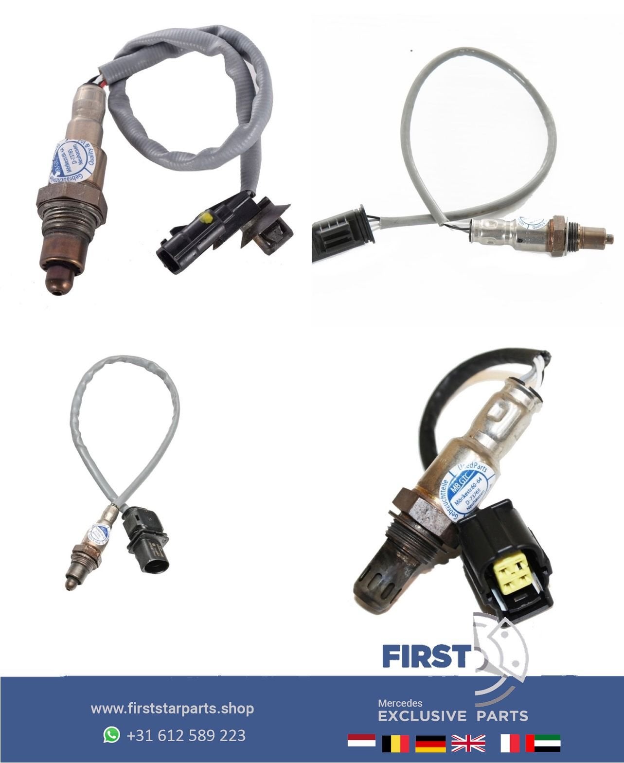 A4535420600 Lambdasonde + kabel origineel SMART Passend für, Gebruikt, -, -, Ophalen of Verzenden