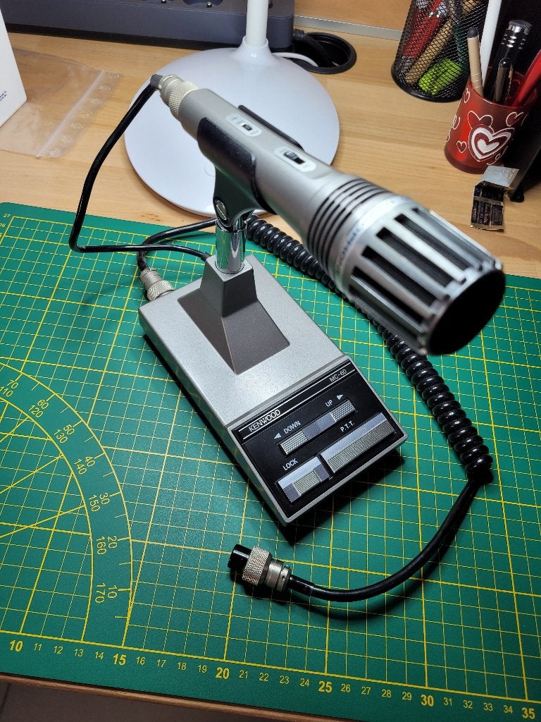 Micro Kenwood MC-60, Télécoms, Enlèvement ou Envoi, Utilisé