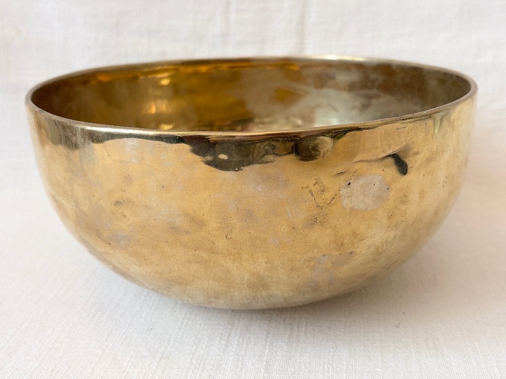 Tibetaanse Klankschaal 21,5 cm, Muziek en Instrumenten, Ophalen of Verzenden, Zo goed als nieuw, Overige soorten