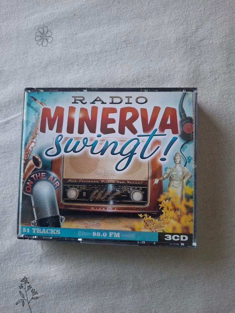 3 cd box radio minerva swingt, Ophalen of Verzenden