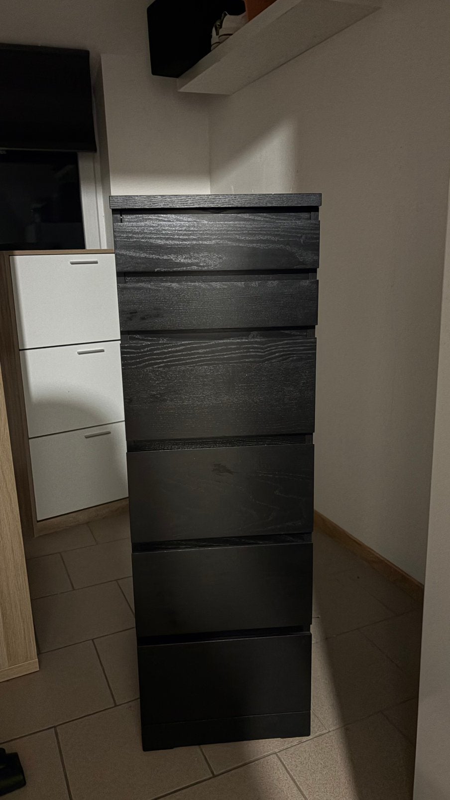 Commode 6 tiroirs avec miroir, Enlèvement, Comme neuf