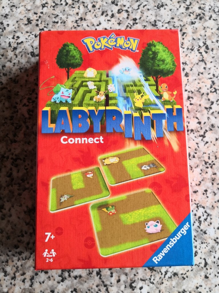 Ravensburger spelletje Pokémon - labyrinth connect, Ophalen