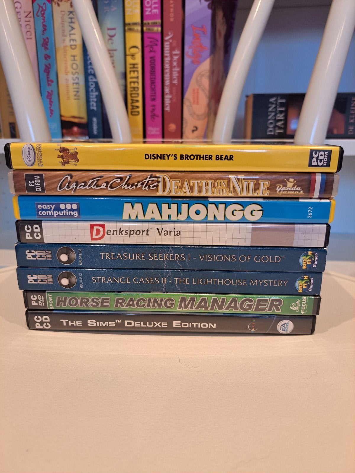 8 PC games, Ophalen, Gebruikt