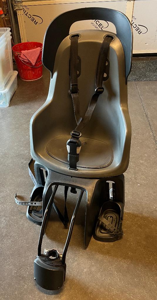 Siège vélo bébé/enfant, Repose-pieds, Comme neuf, Enlèvement, Bobike