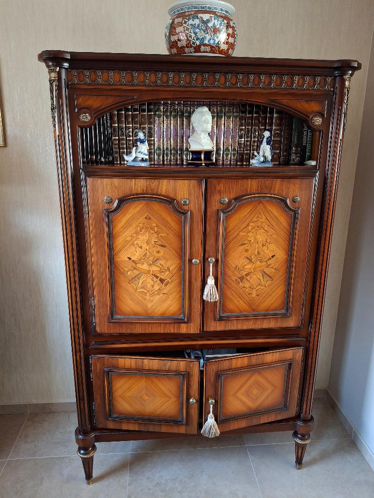 TV-MEUBEL, Huis en Inrichting, Kasten |Televisiemeubels, Ophalen, Louis XVI, 100 tot 150 cm, Zo goed als nieuw