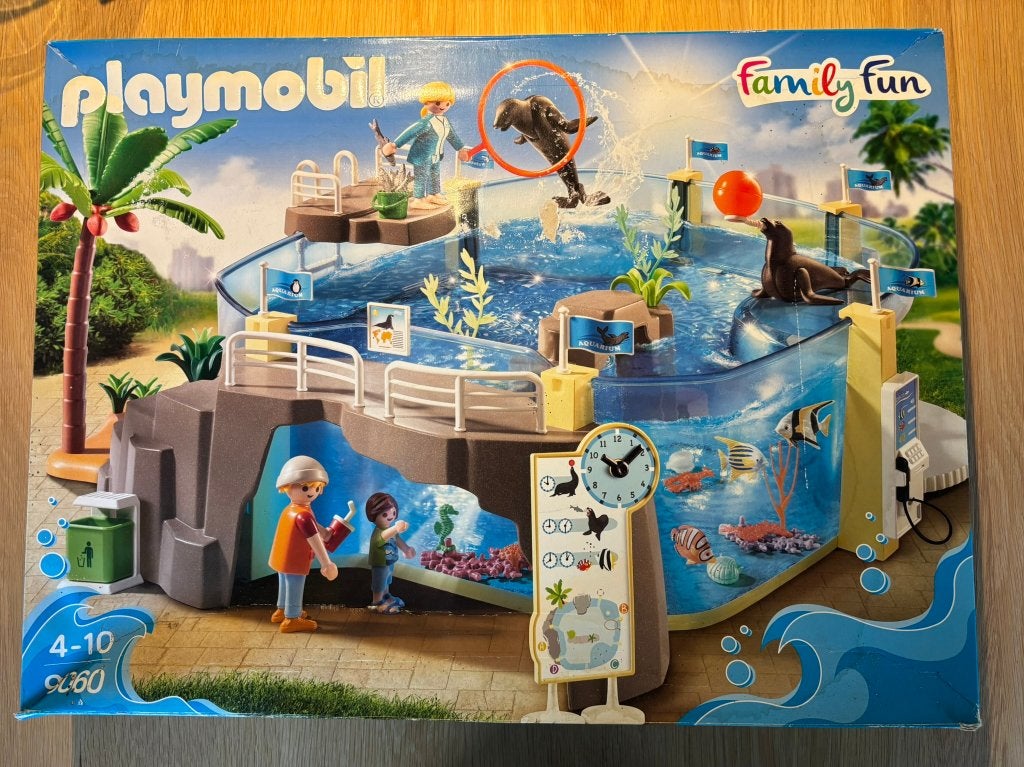 Playmobil 9060 Aquarium, Family fun, Utilisé, Autres types, Kit complet