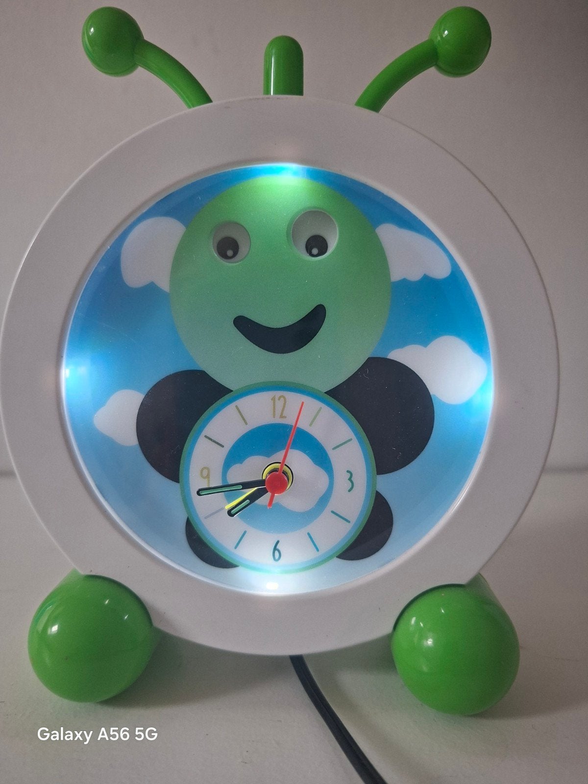 Skoebidoe Kinderwekker met Nachtlampje, Ophalen of Verzenden