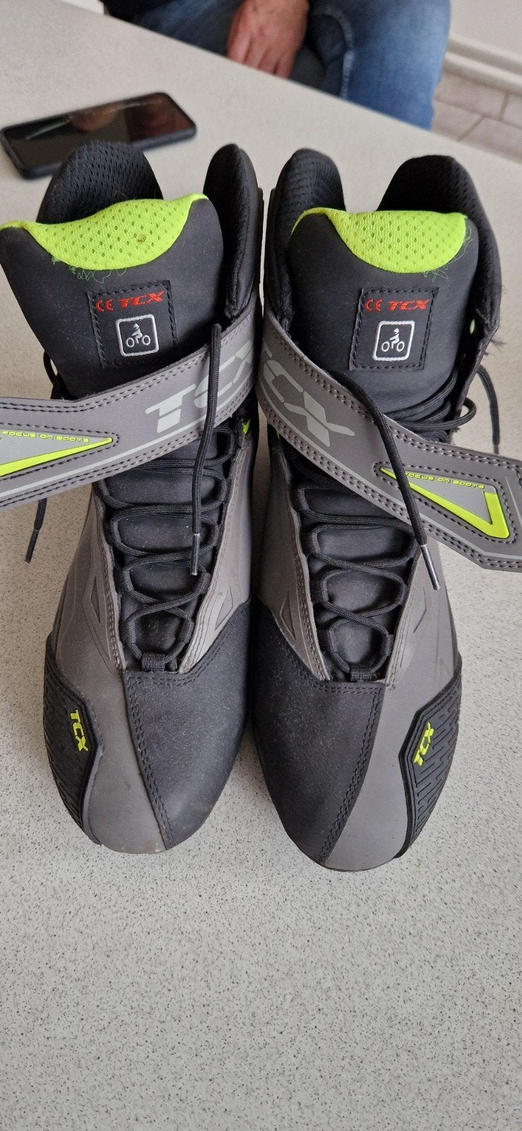 Motoschoenen, zo goed als nieuw!, Motoren, Ophalen