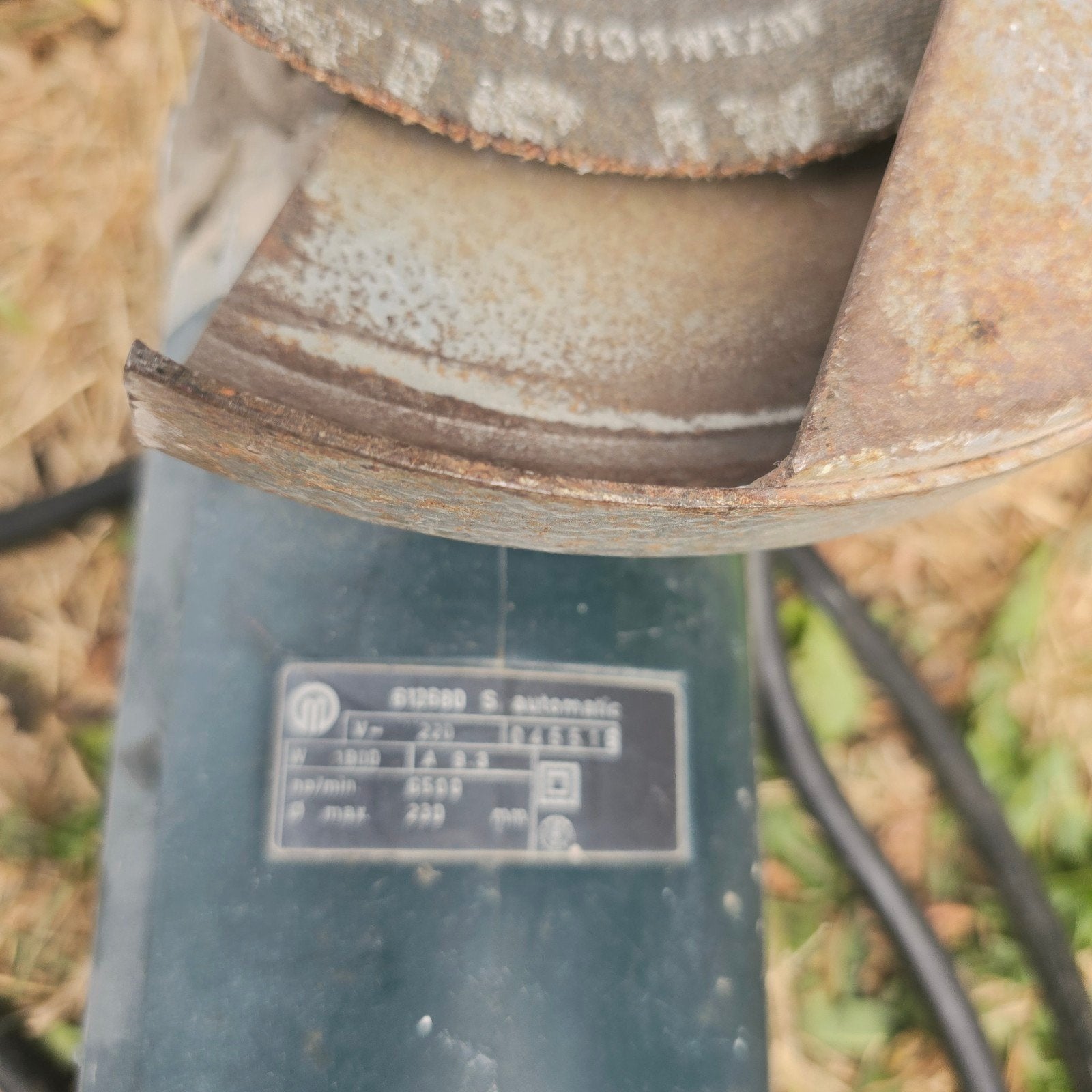 Krachtige Metabo 612680 S Automatic haakse slijper – 230 mm, Doe-het-zelf en Bouw, Ophalen, Haakse slijper