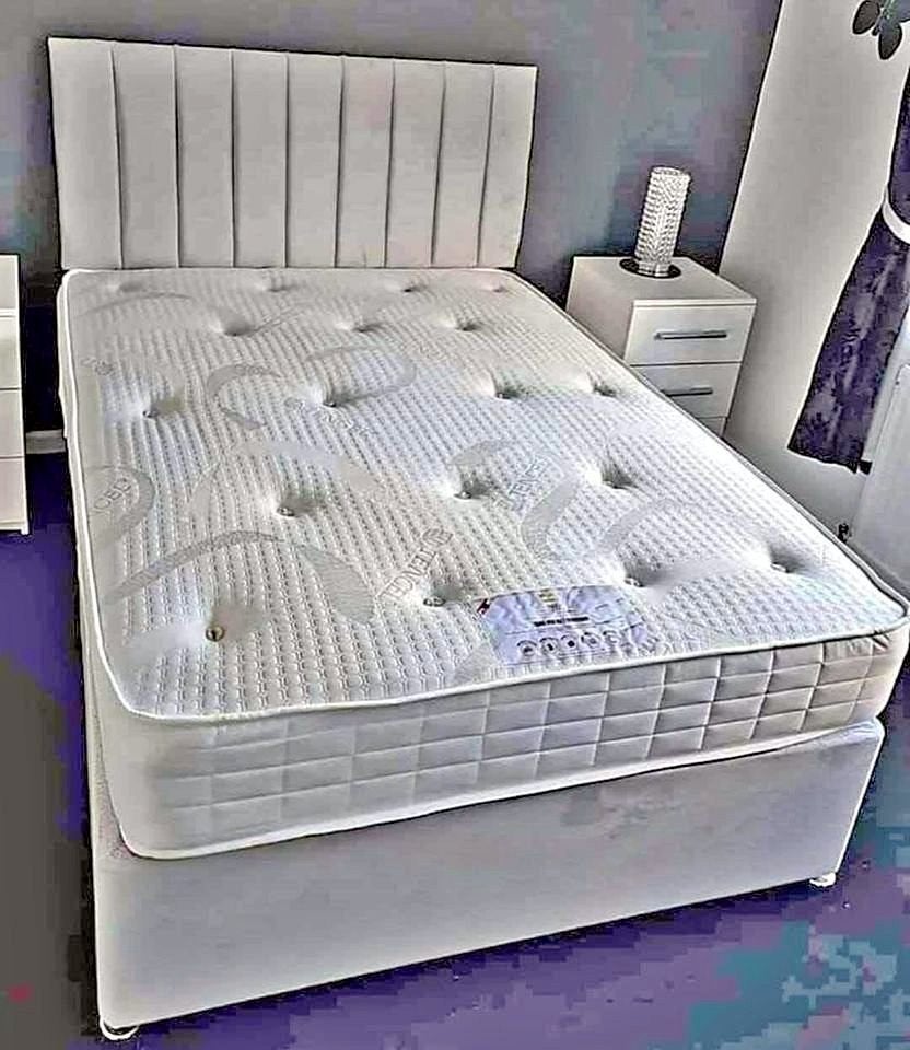 bed en matras (betaling bij levering), Verzenden, Nieuw, Tweepersoons, Overige kleuren