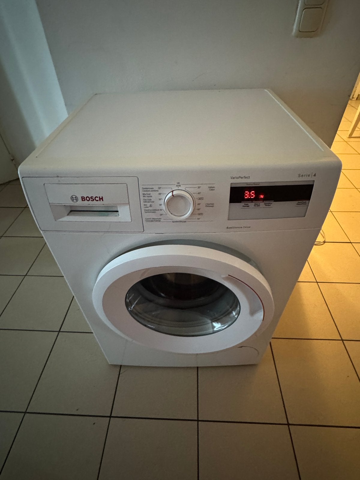 Wasmachine BOCSH 9 kg, Elektronische apparatuur, Ophalen, Zo goed als nieuw