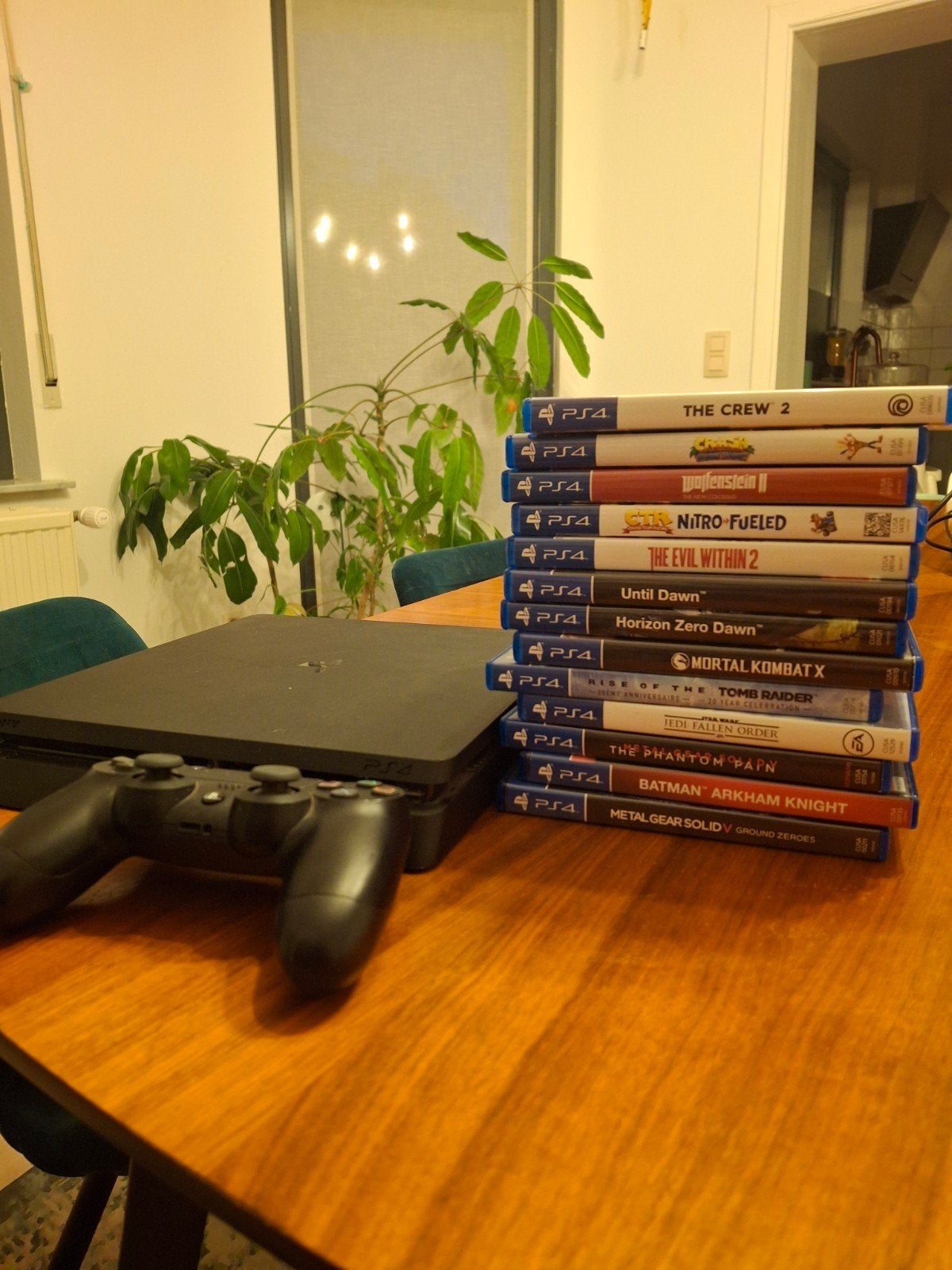 PS4 slim met 13 topgames, Enlèvement, 500 GB, Slim