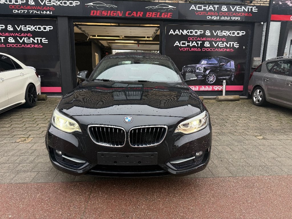 Bmw 220I Essence Coupe 184Pk 45000km Sport Line Carplay Gps, Cuir, Euro 6, Entreprise, Automatique