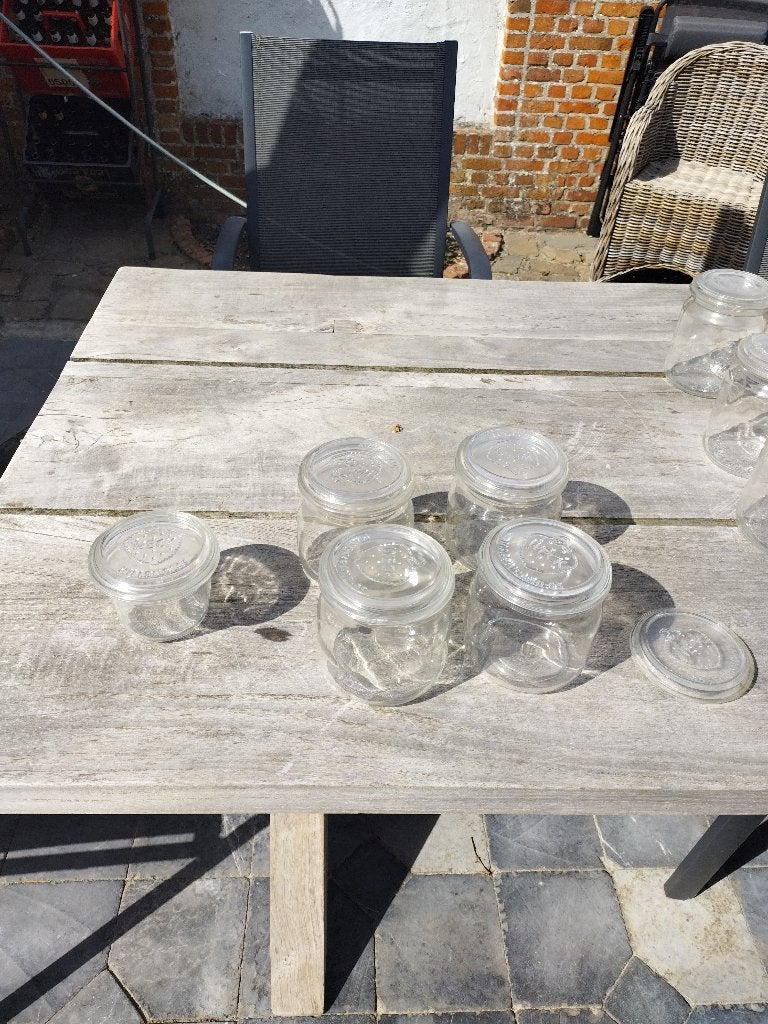 antieke weckpotten, Verre, Autres marques, Autres types, Comme neuf