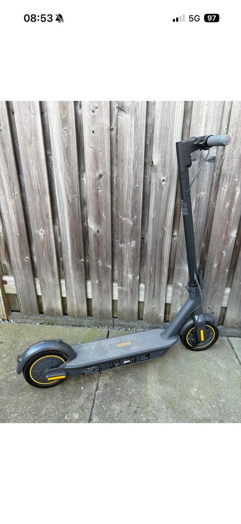 Segway ninebot kickscooter max G30, Enlèvement, Utilisé, Step électrique (E-scooter)