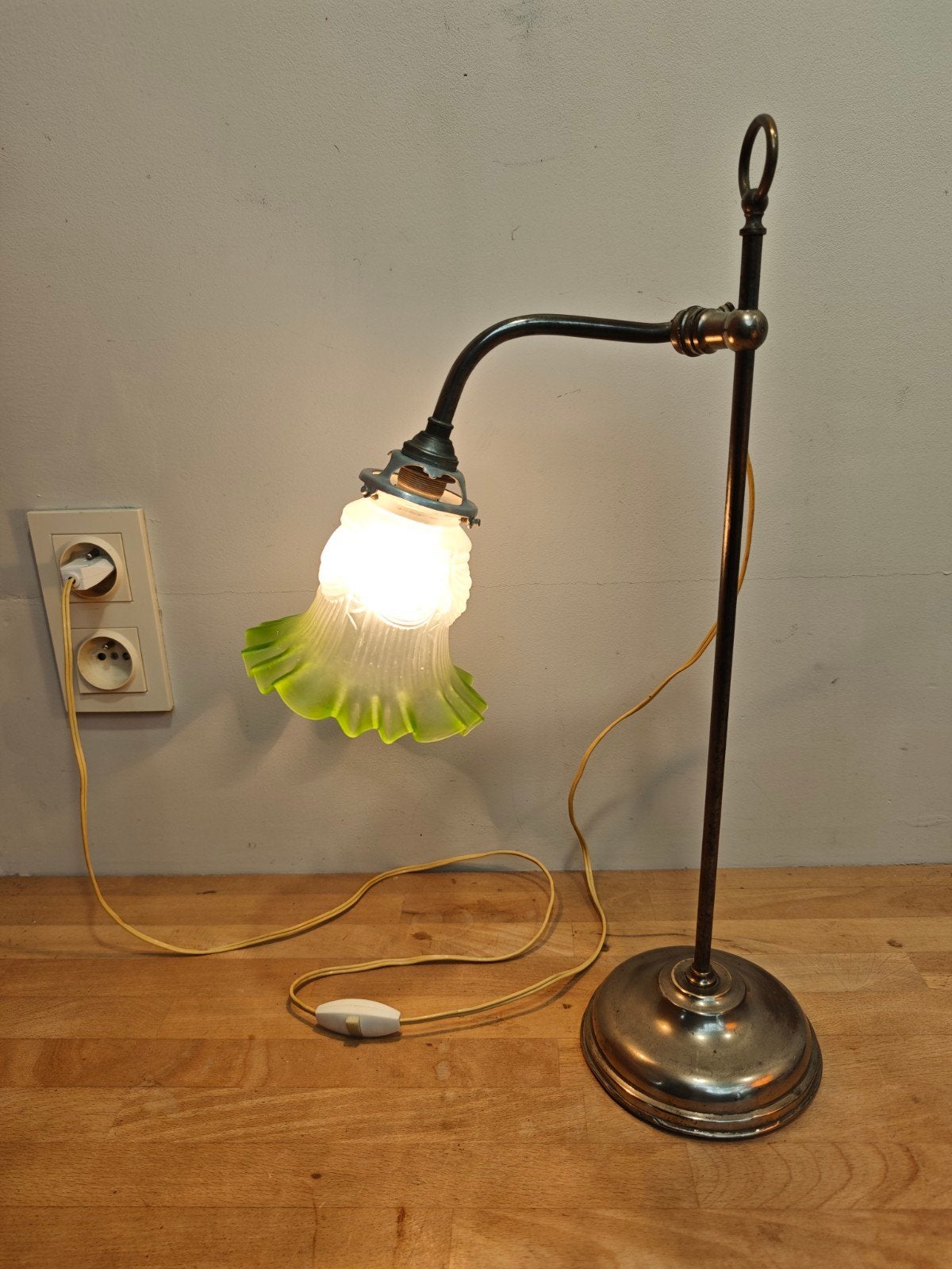 Jugdenstil Art-Nouveau lampje, Ophalen of Verzenden
