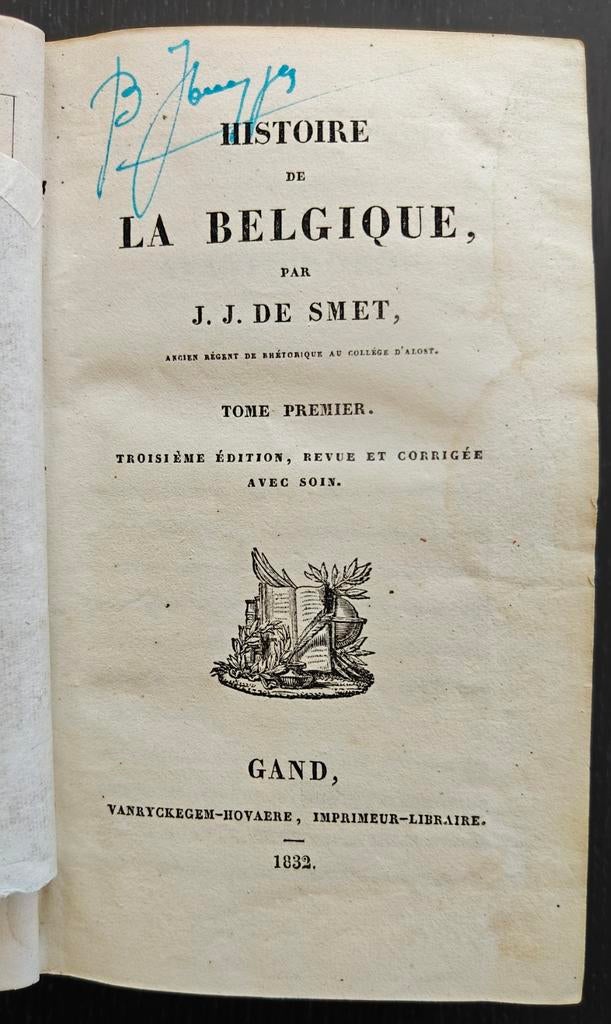 Histoire de la Belgique, 2 volumes en un volume. 1832., Enlèvement ou Envoi