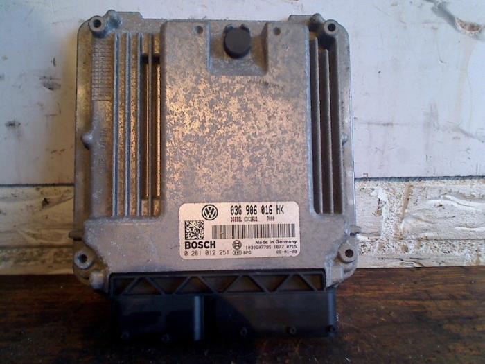Ordinateur de bord d'un Volkswagen Touran, Volkswagen, -, 3 mois de garantie, Utilisé