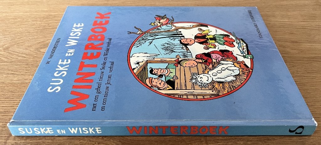 Suske en Wiske - Winterboek -1-1e dr HC (1973) Strip, Boeken, Eén stripboek, Ophalen of Verzenden, Zo goed als nieuw
