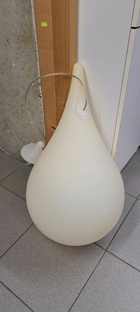 Luster in vorm van druppel, Huis en Inrichting, Ophalen, Gebruikt, Kunststof