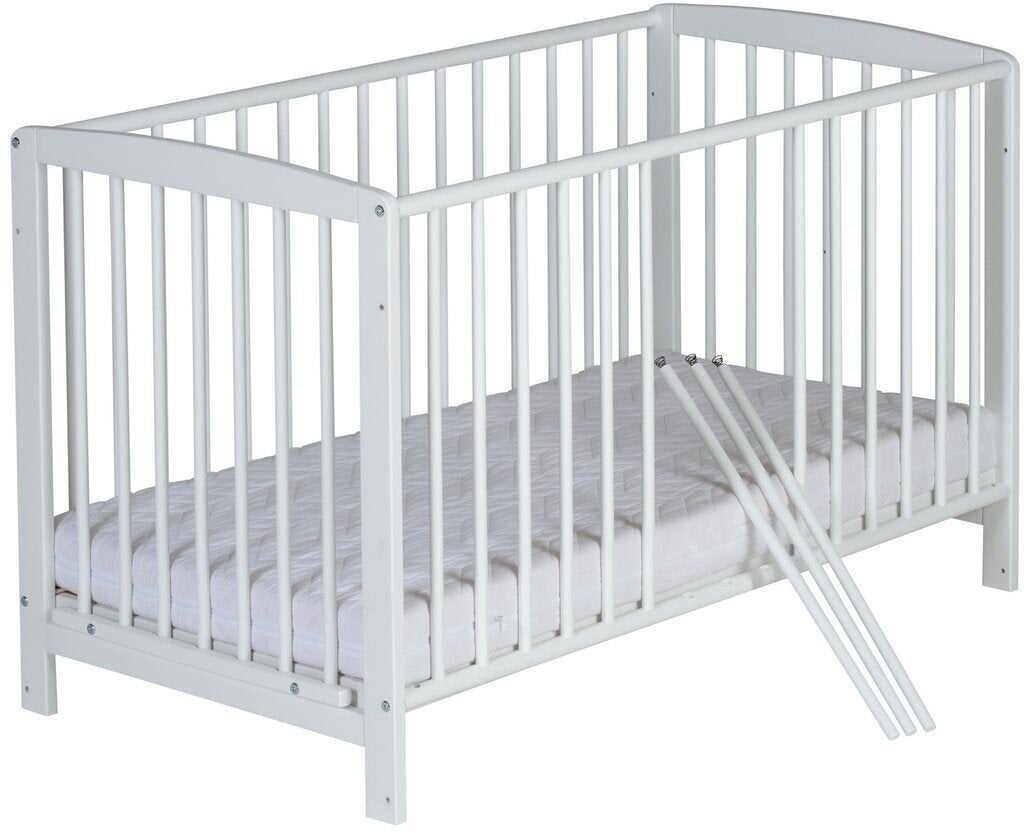Babybed / Co-sleeper - Schardt Micky Wit, Ophalen, Zo goed als nieuw, Ledikant