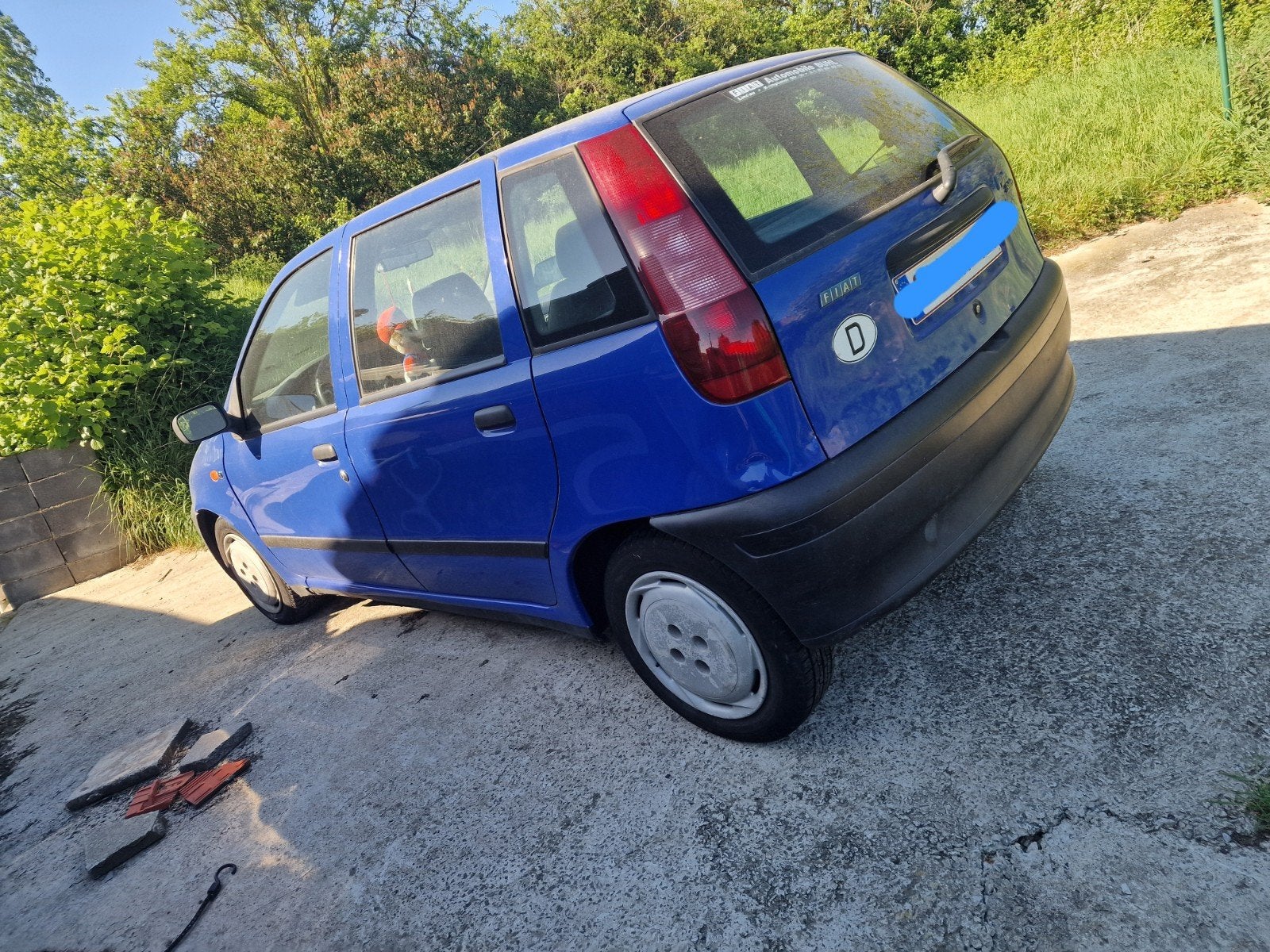 Fiat punto 1.2cc boîte automatique prêté immatriculer ancêtr, Autos, Achat, 129 g/km, Bleu, Particulier