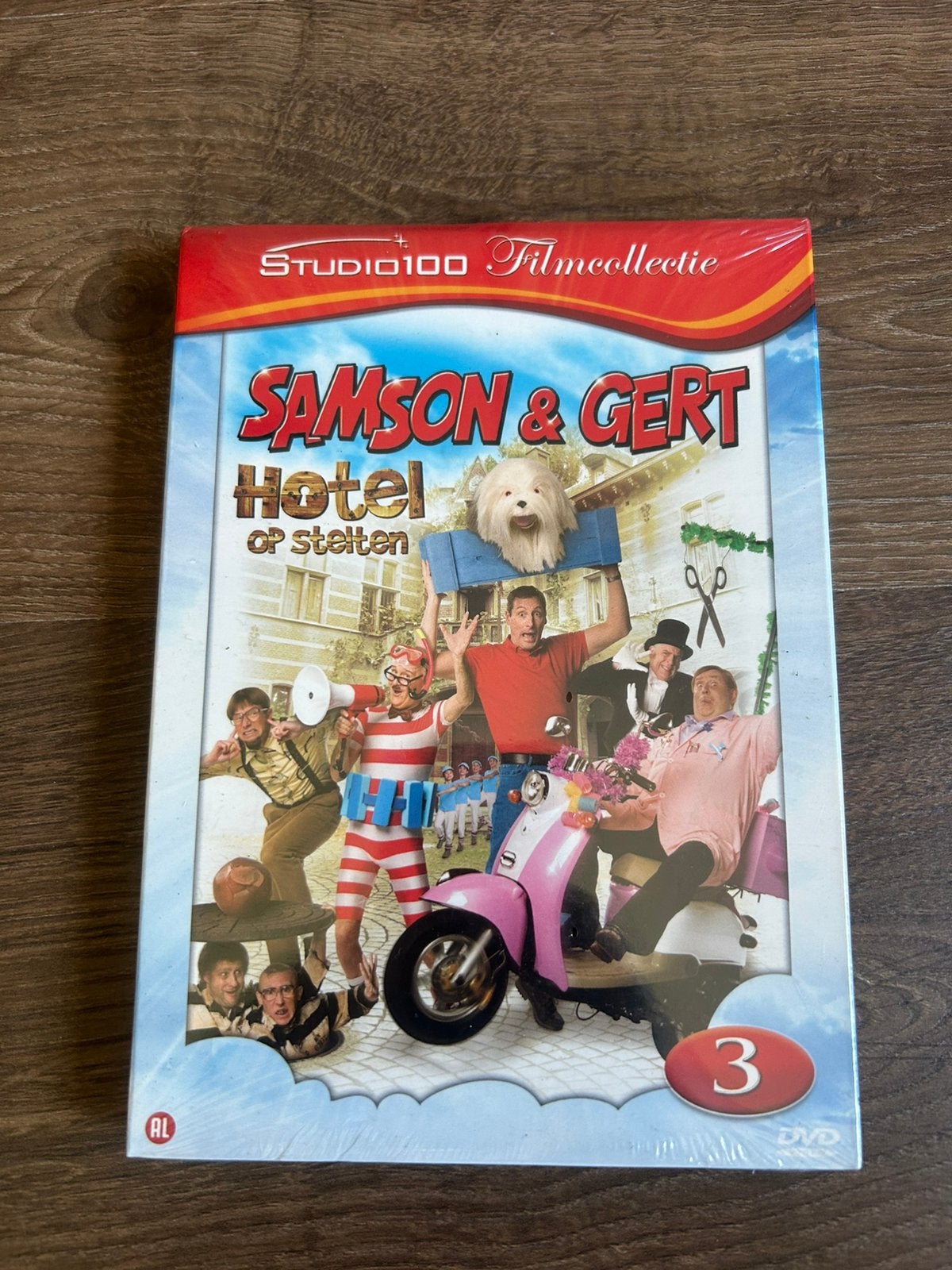Samson & Gert hotel op stelten DVD nieuw in verpakking, Ophalen of Verzenden, Nieuw in verpakking