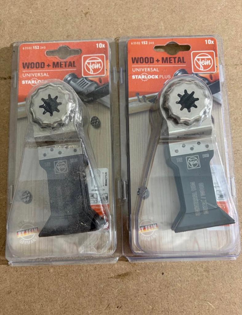 Lames multitool bois-métal, Bricolage & Construction, Enlèvement, Neuf