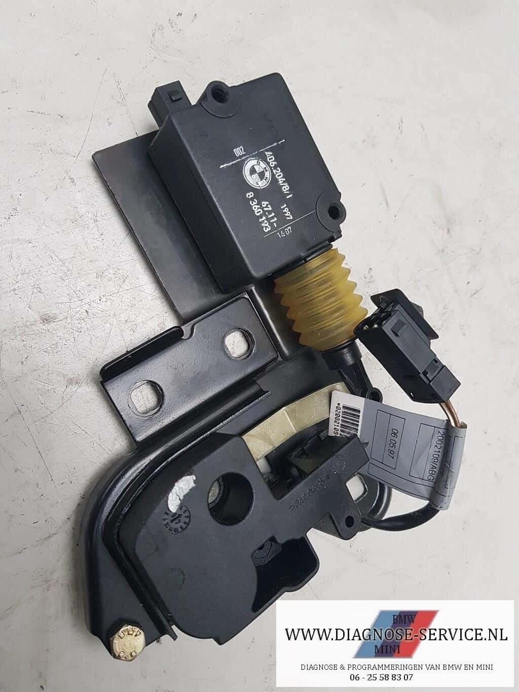 BMW E39 touring achterklep achterruit slot 8360193  8120419, -, Utilisé, -, Enlèvement ou Envoi
