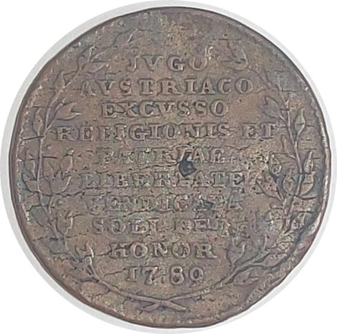 Medaille Vrijheid keert terug naar het graafschap Vlaanderen, Postzegels en Munten, Munten | België, Losse munt, Overig, Ophalen of Verzenden