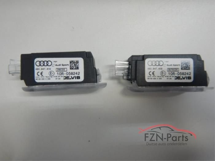 Audi Instap projector Audi Sport Set L + R, Ophalen of Verzenden, Gebruikt