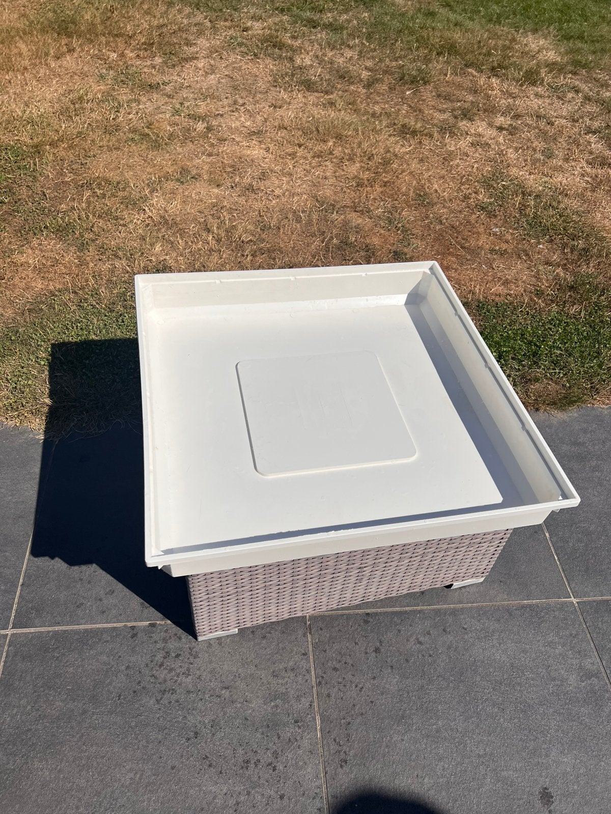 Lekbak opvangbak wasmachine, reinigen bbq rooster, Elektronische apparatuur, Ophalen, Zo goed als nieuw