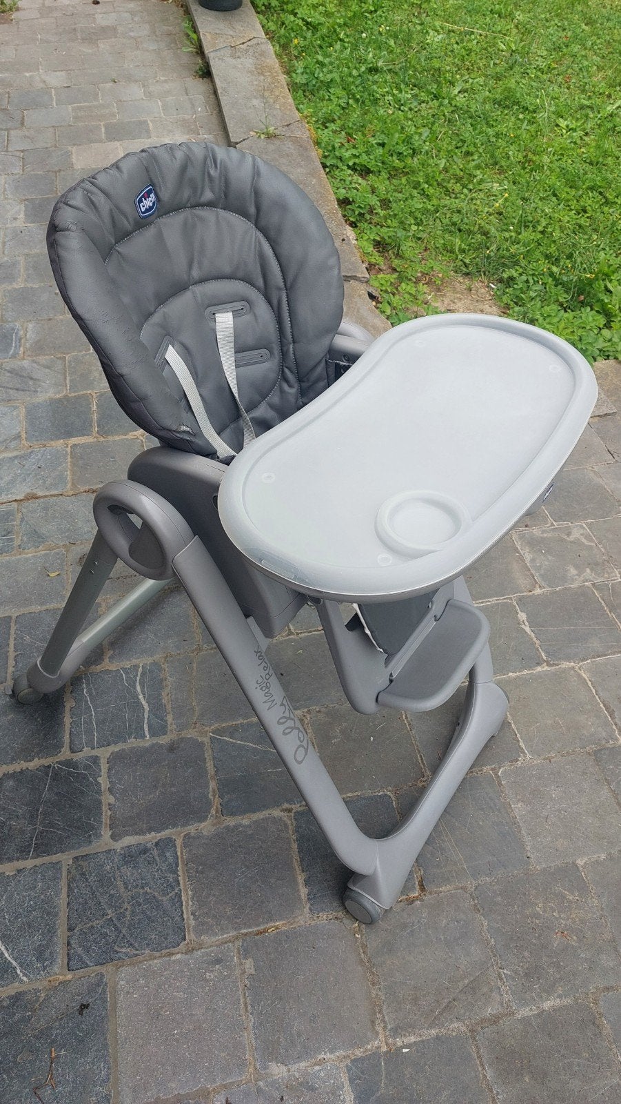 Chaise haute Chicco Polly Magic Relax, Enlèvement, Comme neuf, Réglable