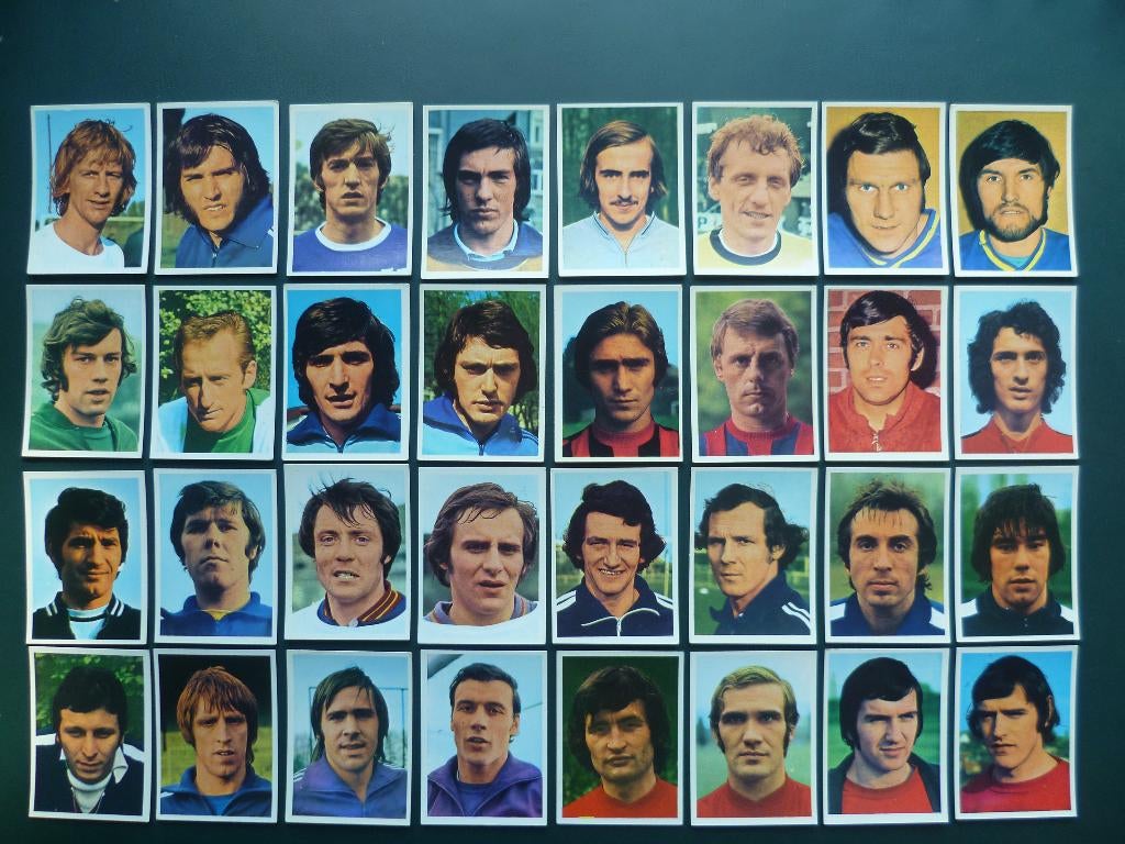 Voetbal Vanderhout 1973-74 football chromos cartes images, Ophalen of Verzenden, Gebruikt