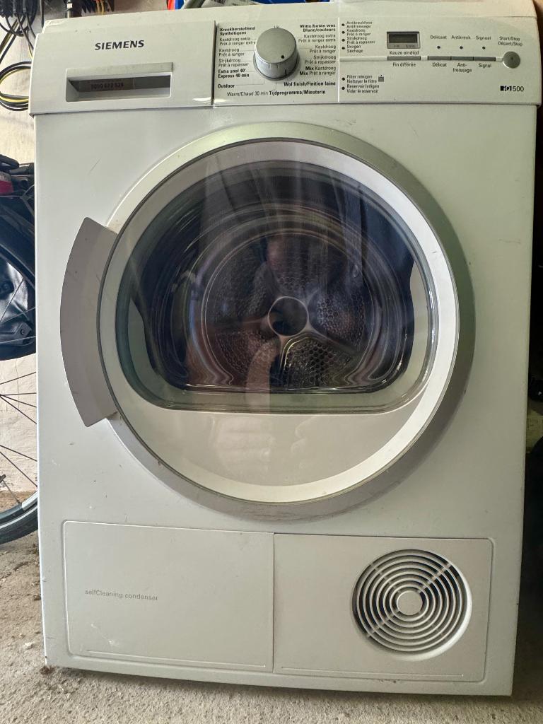 droogkast SIEMENS IQ500, 85 à 90 cm, 4 à 6 kg, Chargeur frontal, Enlèvement