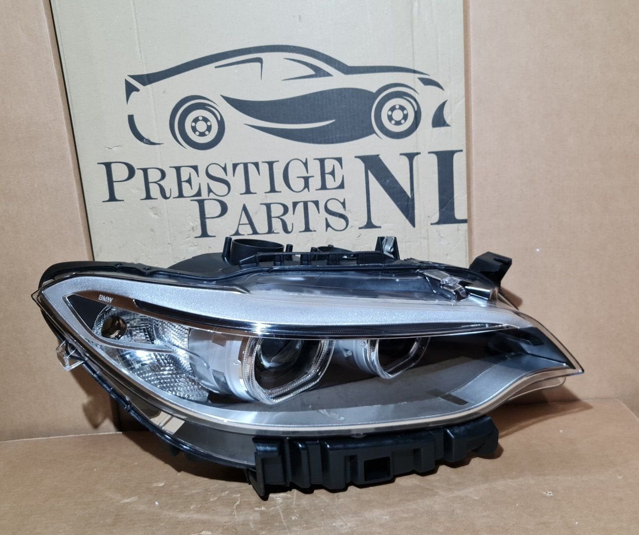 Koplamp BMW 2 Serie F22 F23 Bi Xenon LED Rechts 7304464-10, Gebruikt, -, Ophalen of Verzenden, -
