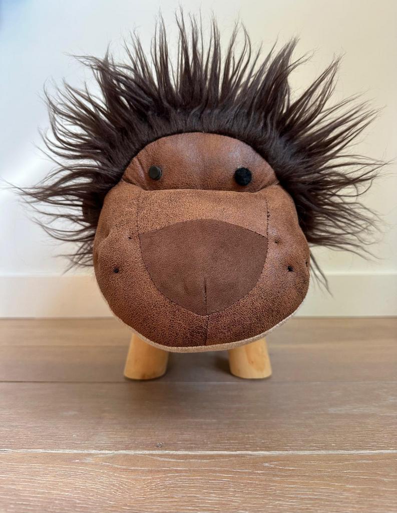 Poef ‘leeuw’ - decoratie kinderkamer, Kinderen en Baby's, Ophalen, Zo goed als nieuw