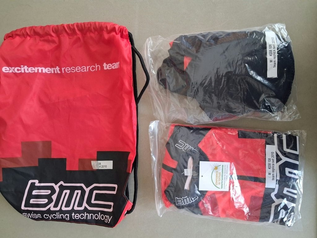 Koerstrui en koersbroek Team BMC maat M, Fietsen en Brommers, Geen merk, Nieuw, Ophalen of Verzenden, Bovenkleding