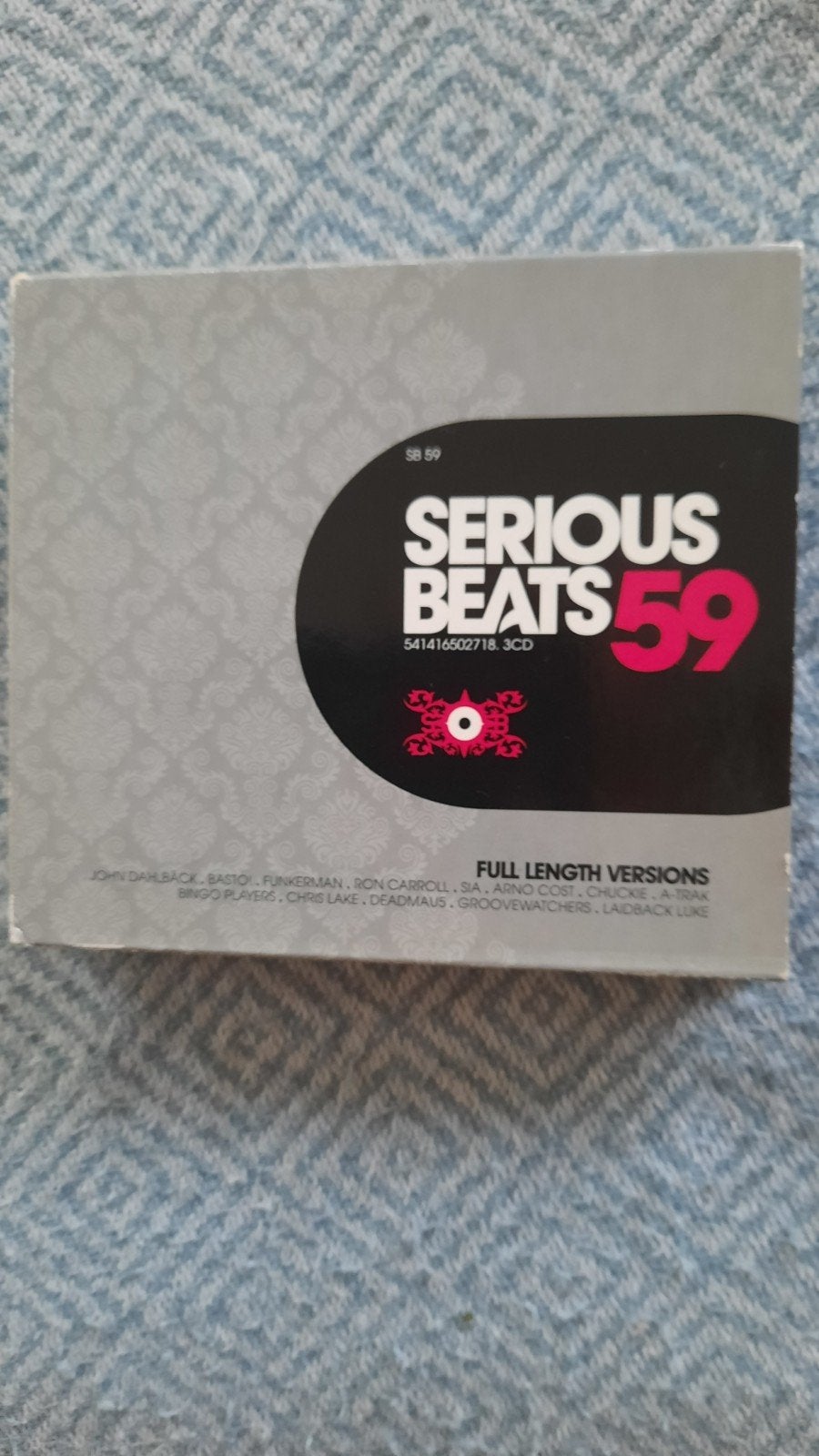 3CD SERIOUS BEATS 59, Ophalen of Verzenden, Zo goed als nieuw, Dance