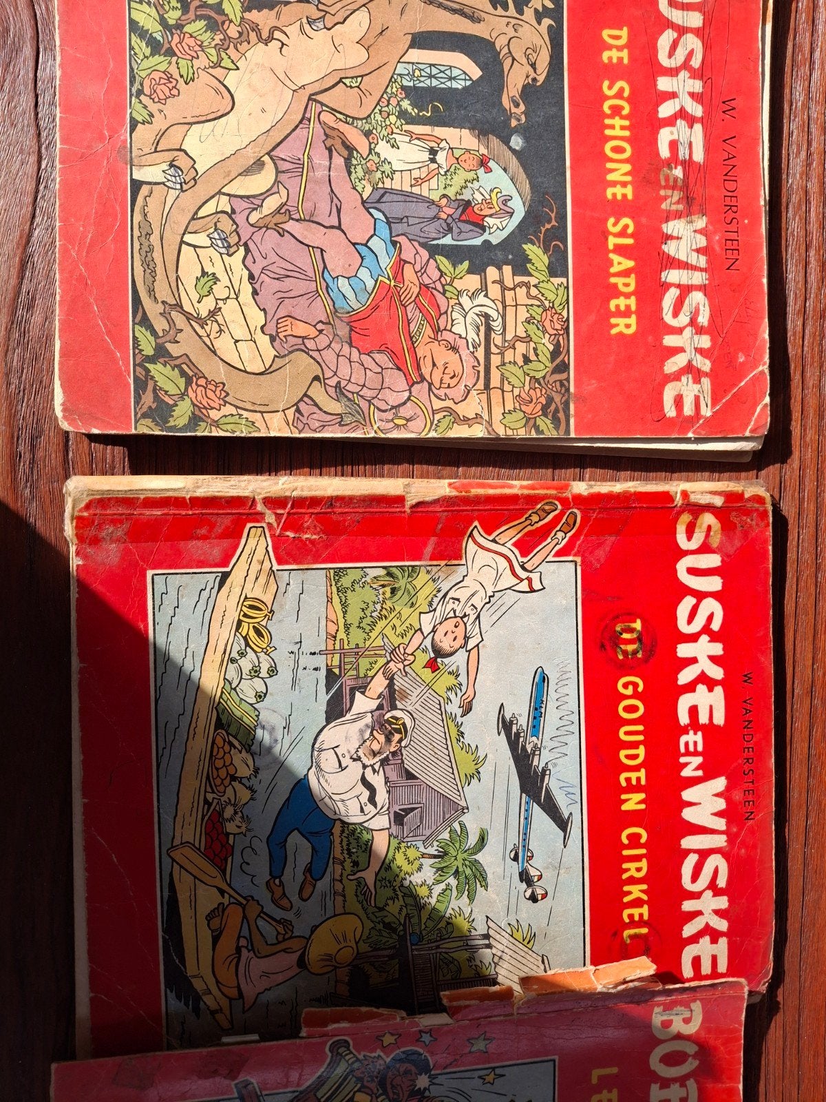 oude suske en wiske strips 4 stuks, Ophalen of Verzenden