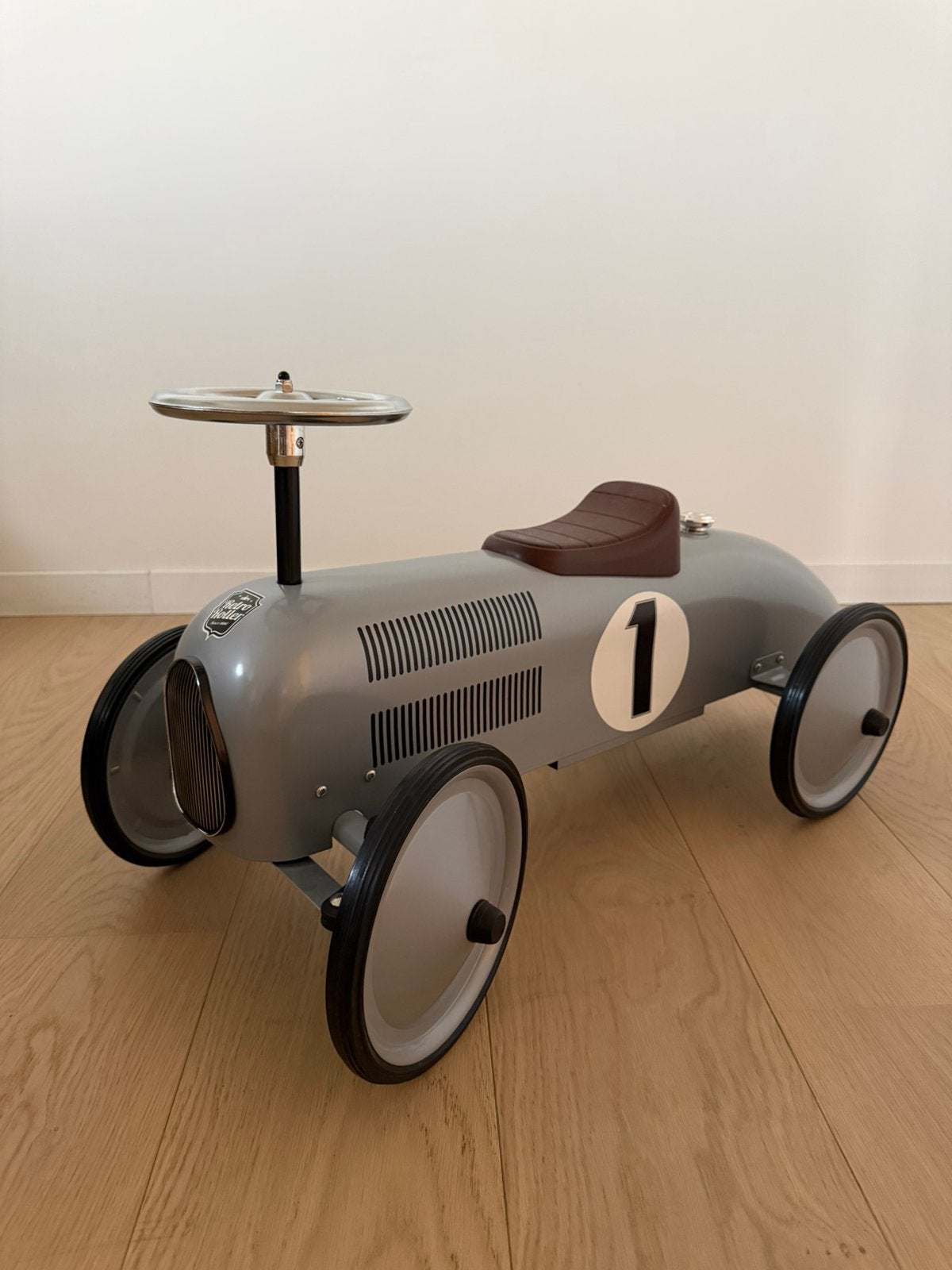 Loopauto Retro Roller zilver, Kinderen en Baby's, Ophalen, Nieuw