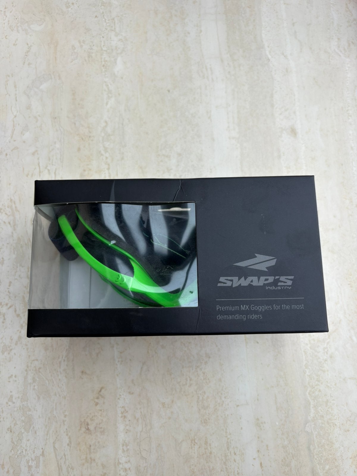 Swap's crossbril YH16 groen – heldere lens, Overige merken, Ophalen of Verzenden, Zo goed als nieuw, Groen
