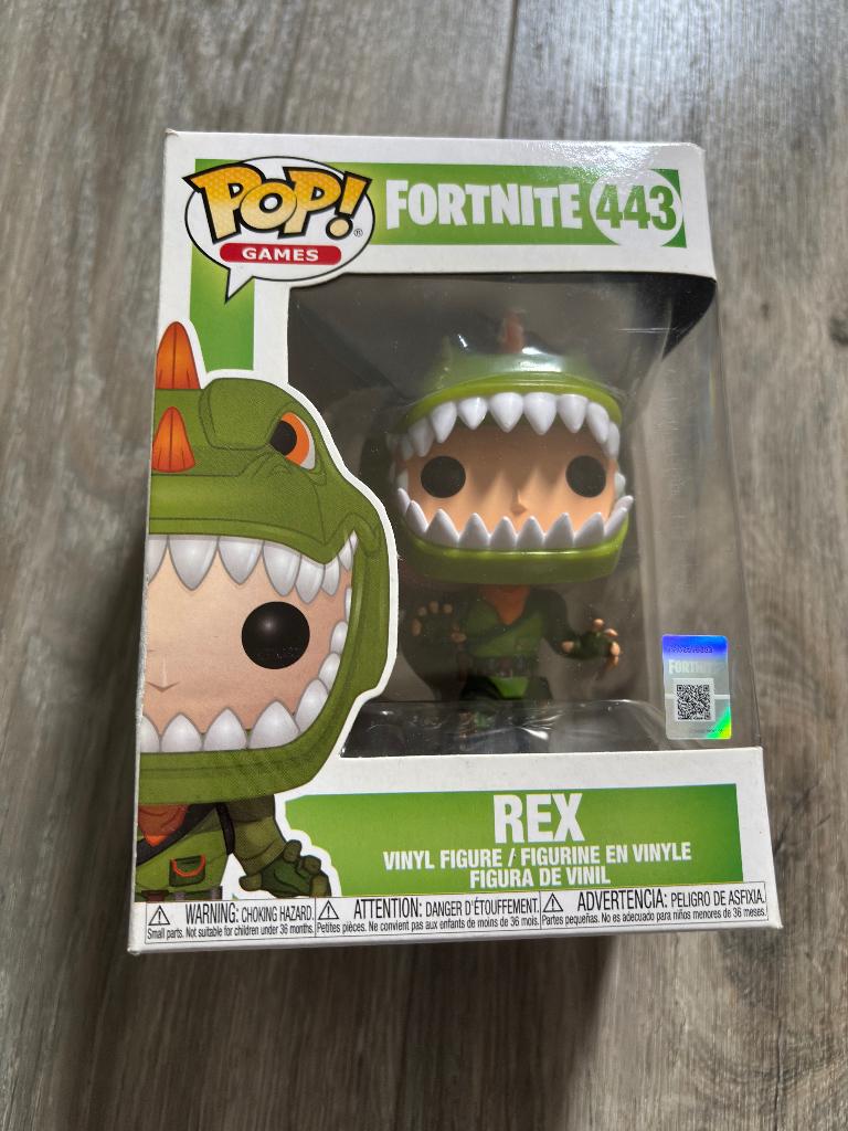 Funko Pop #443 Fortnite Rex, Verzamelen, Ophalen of Verzenden, Zo goed als nieuw