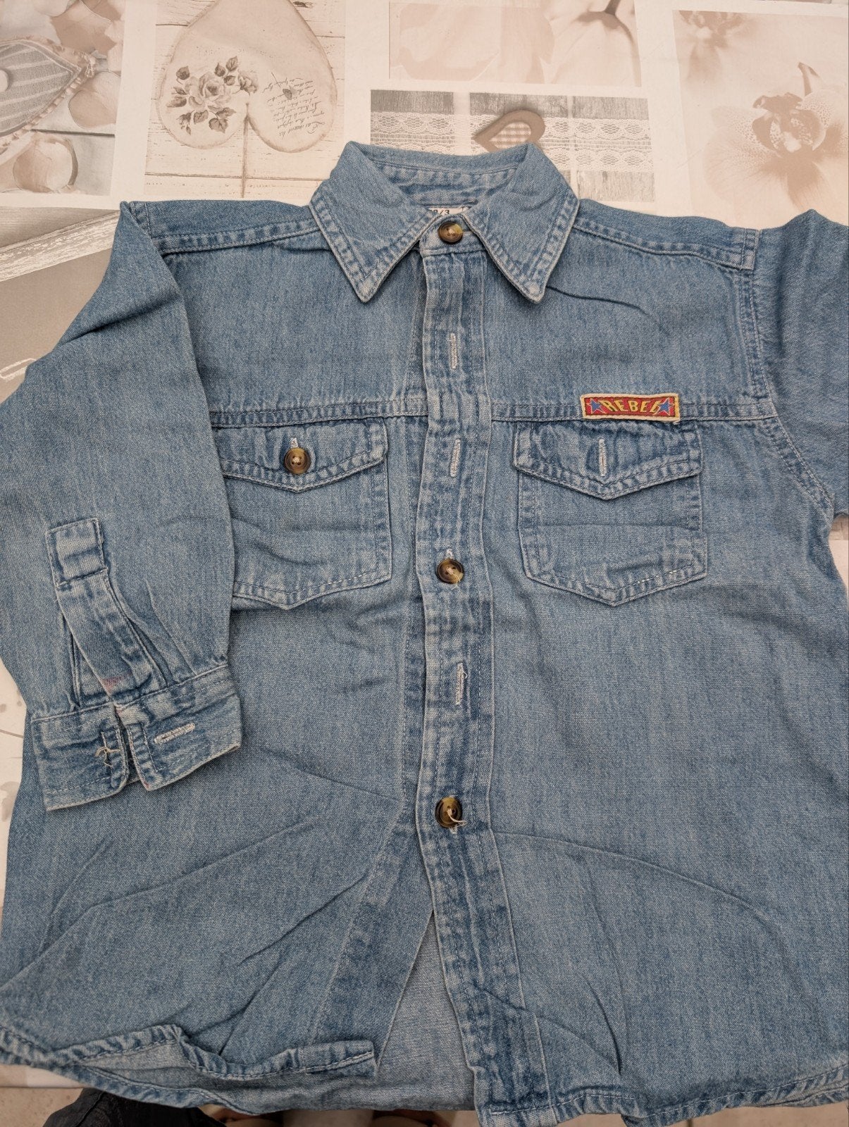 Jeanshemd voor jongetjes van 3 jaar., Ophalen of Verzenden